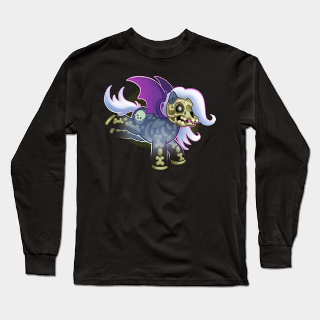 My Little Apocalypse : Death Long Sleeve T-Shirt by InkyMcStapleface